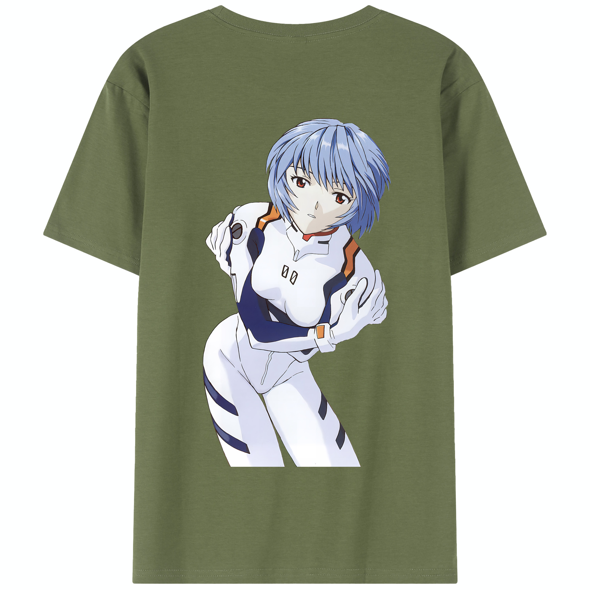 （画像用） EVA 新世紀エヴァンゲリオン 綿100％半袖Tシャツ（背面プリント）